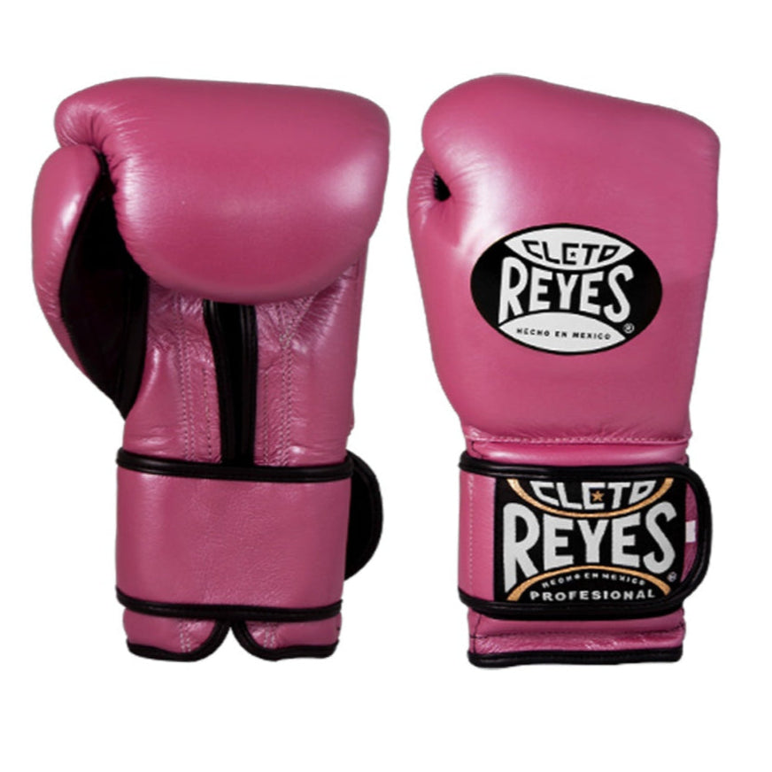 CLETO REYES GLOVES HOOK AND LOOP PINK – MSM FIGHT SHOP