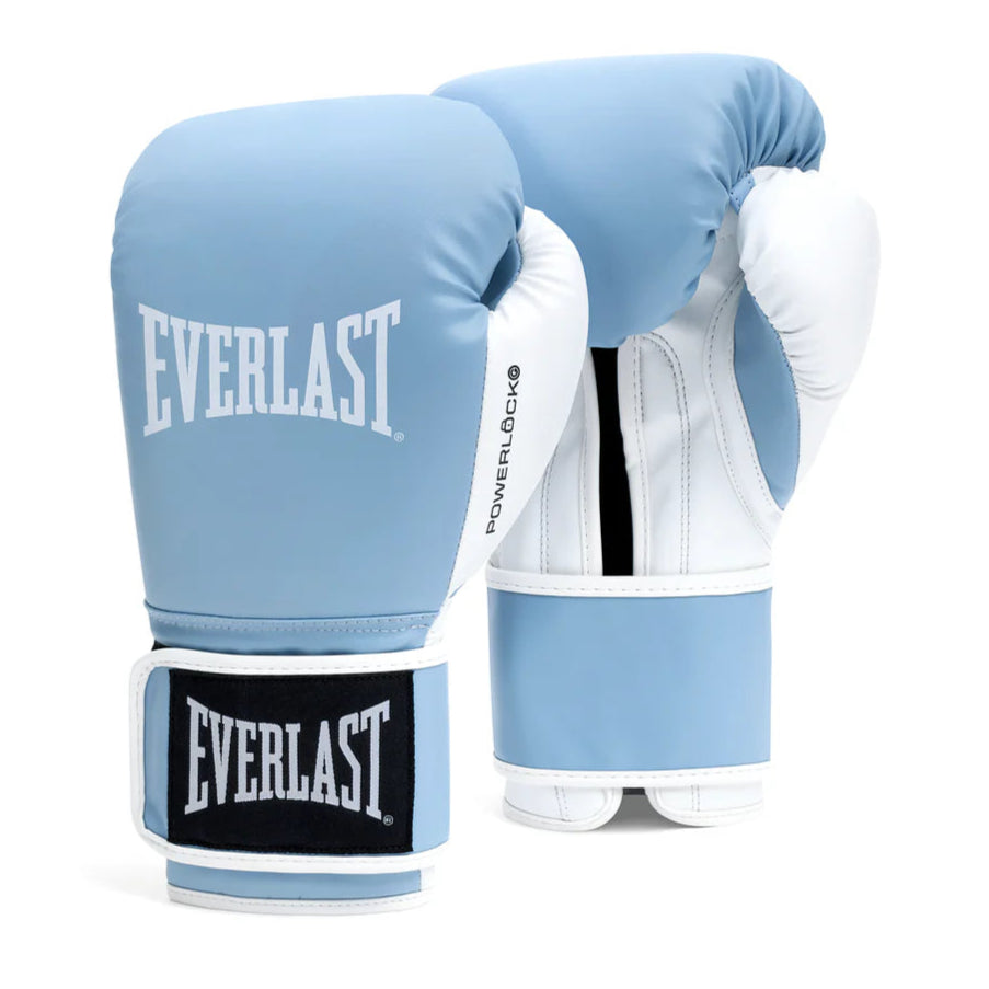 EVERLAST POWERLOCK2 ボクシンググローブ 青緑　14オンス Everlastエバーラストパワーロック2プロレーストレーニンググローブ