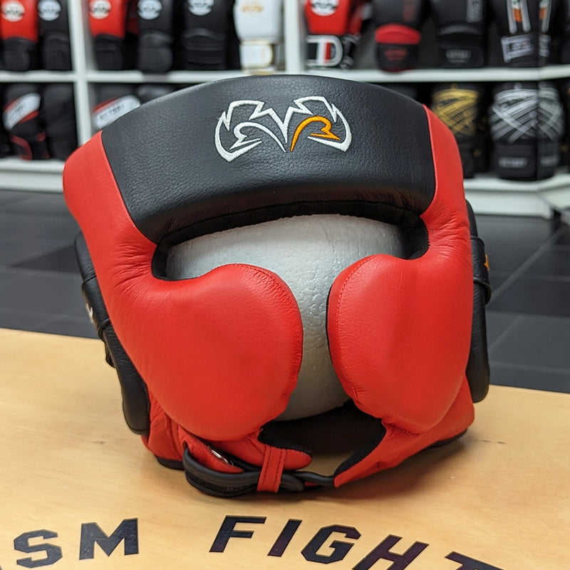 RIVAL HEADGEAR NO CHIN MEXICAN RHG30 RED/BLACK