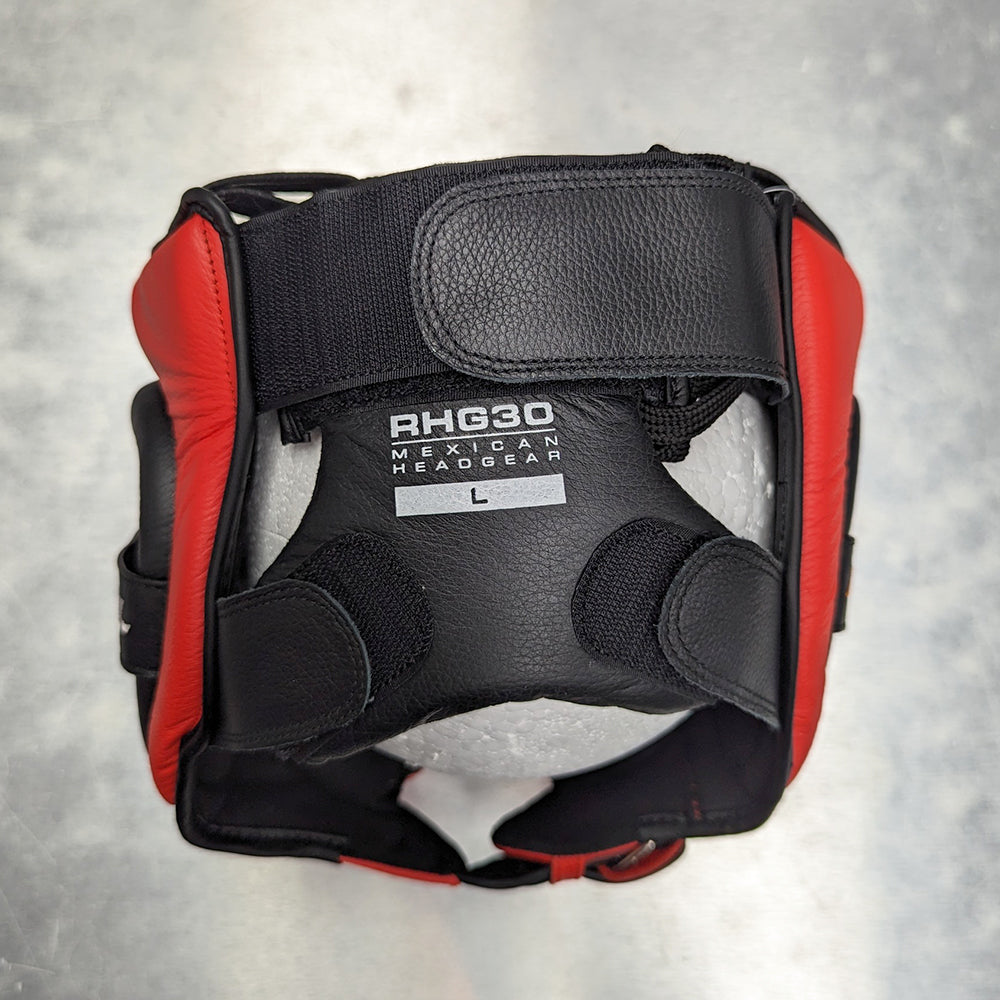 RIVAL HEADGEAR NO CHIN MEXICAN RHG30 RED/BLACK