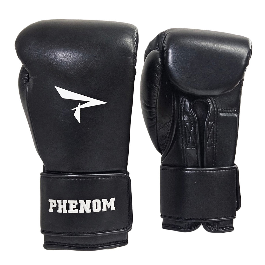 PHENOM BOXING GLOVES HOOK & LOOP MICRO FIBER MSG205S BLACK