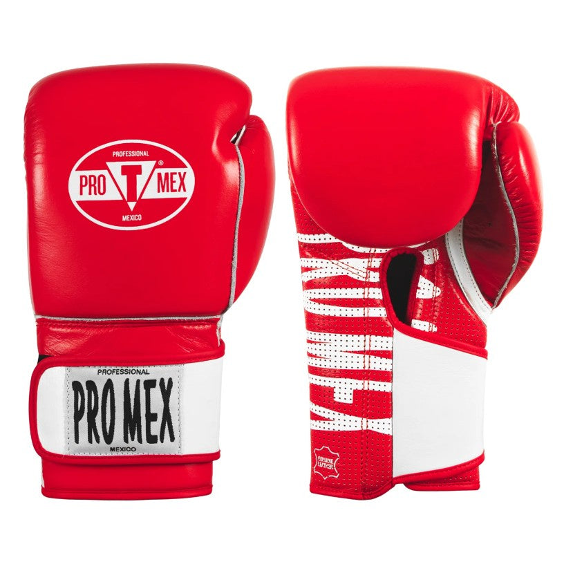 「Fレモン」赤いボクシンググローブ レースアップ TITLE GLOVES PRO MEX PROFESSIONAL EDGE H & L RED – MSM FIGHT SHOP