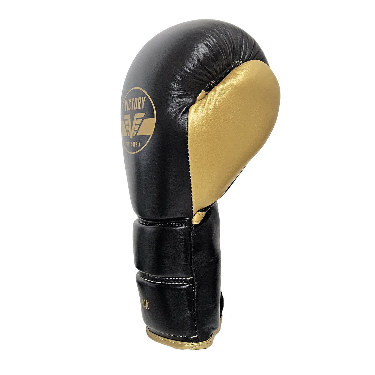 VICTORY GLOVES ATTACK LEATHER LACE BLACK/GOLD