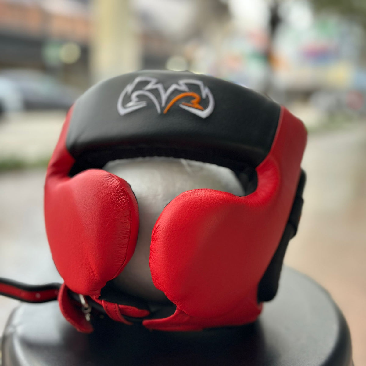 RIVAL HEADGEAR NO CHIN MEXICAN RHG30 RED/BLACK