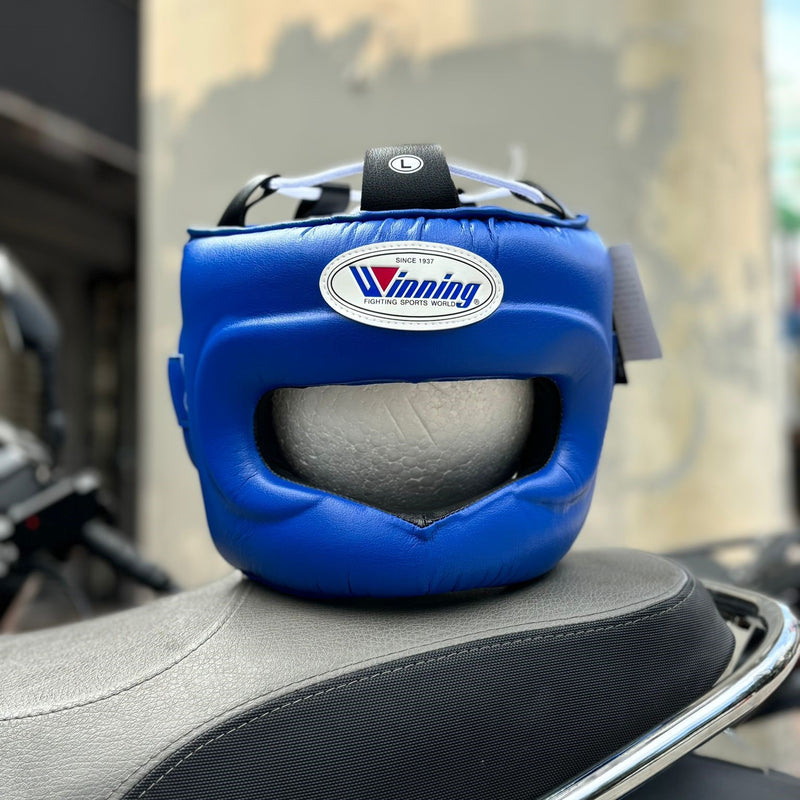 WINNING HEADGEAR BAR FULL FACE FG5000 BLUE - SIZE LARGE