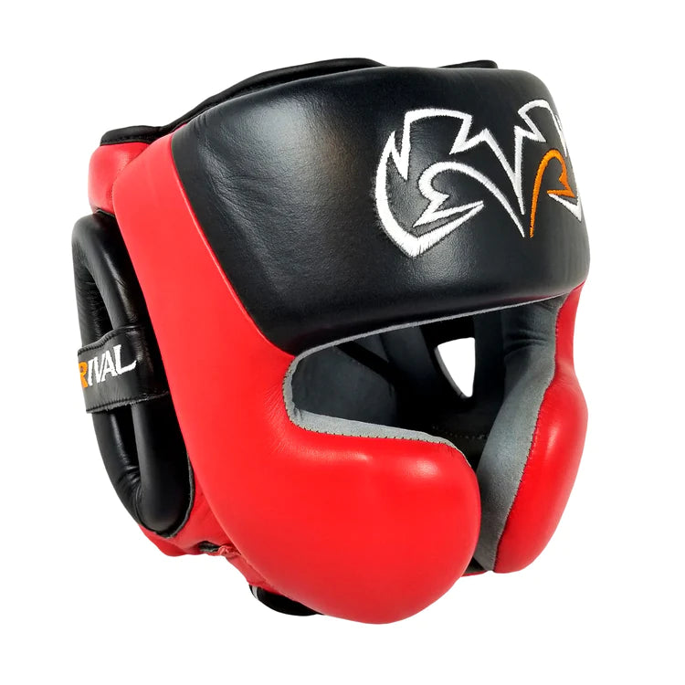 RIVAL HEADGEAR NO CHIN MEXICAN RHG30 RED/BLACK
