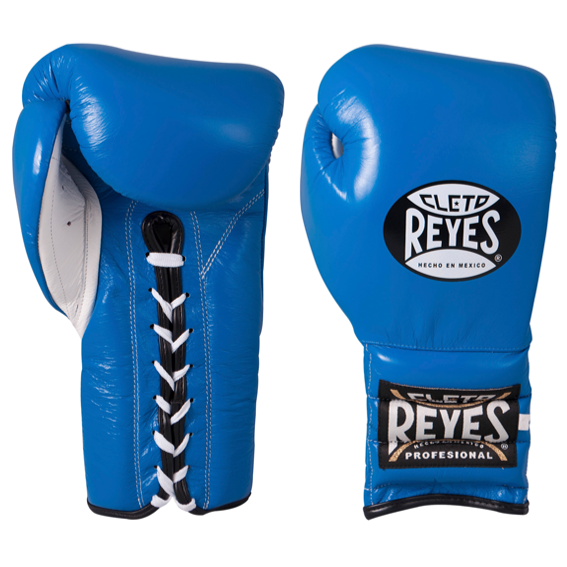 Cleto Reyes ボクシンググローブ レースアップ ブルー 14oz 青 CLETO REYES GLOVES LACE BLUE – MSM FIGHT SHOP