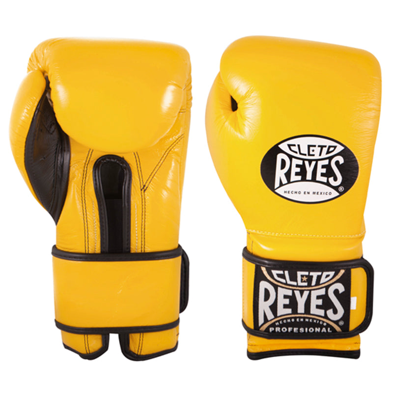 CLETO REYES ボクシンググローブ イエロー CLETO REYES GLOVES HOOK AND LOOP BOXING YELLOW – MSM FIGHT SHOP