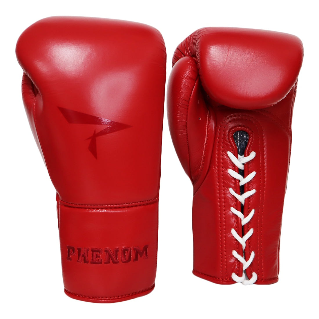 PHENOM BOXING GLOVES ELITE SG210 LACE LEATHER RED