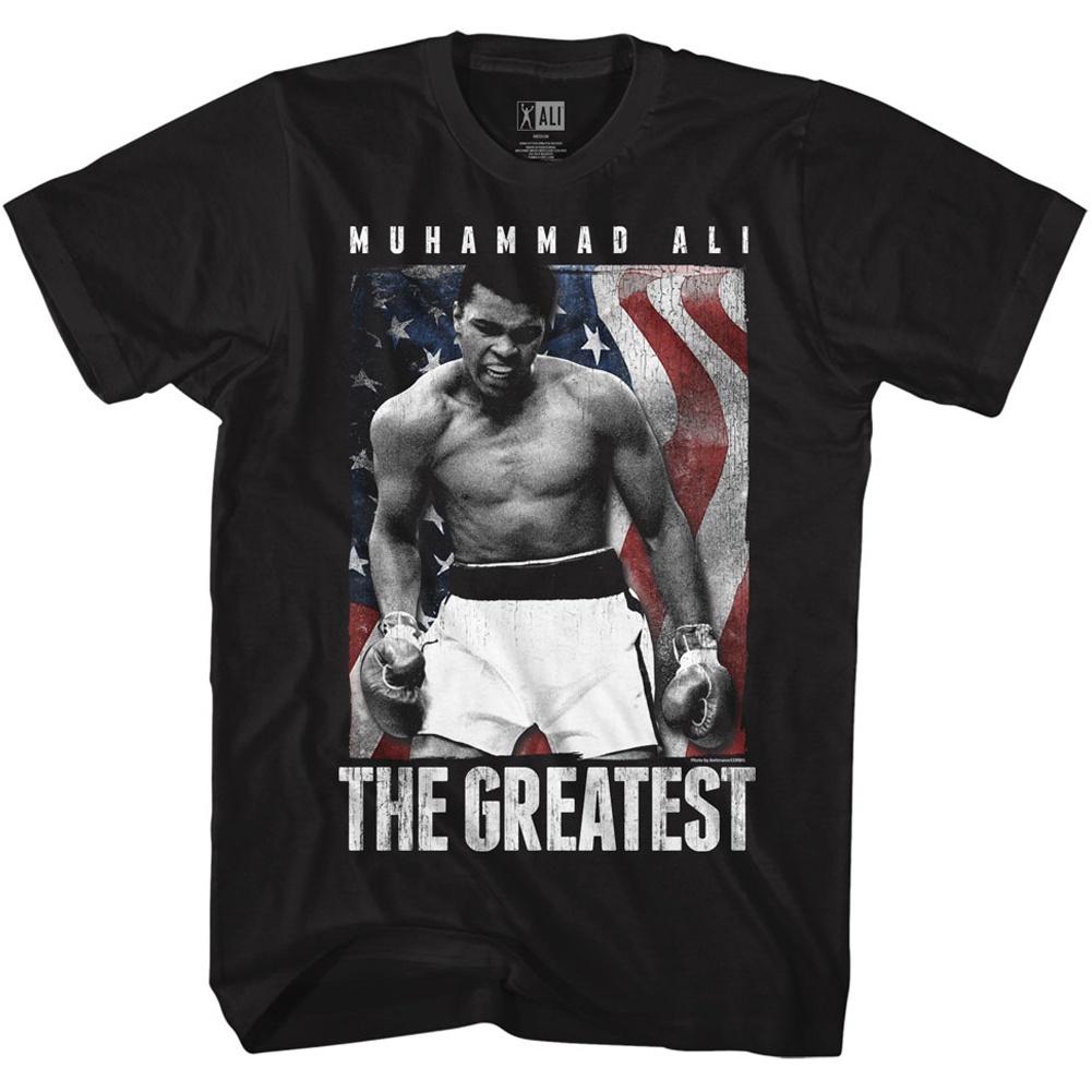 T-shirt I AM ALI – Boxe, Muhammad Ali, Légende – T-shirt Coton Unisexe, Neuve Sans étiquette