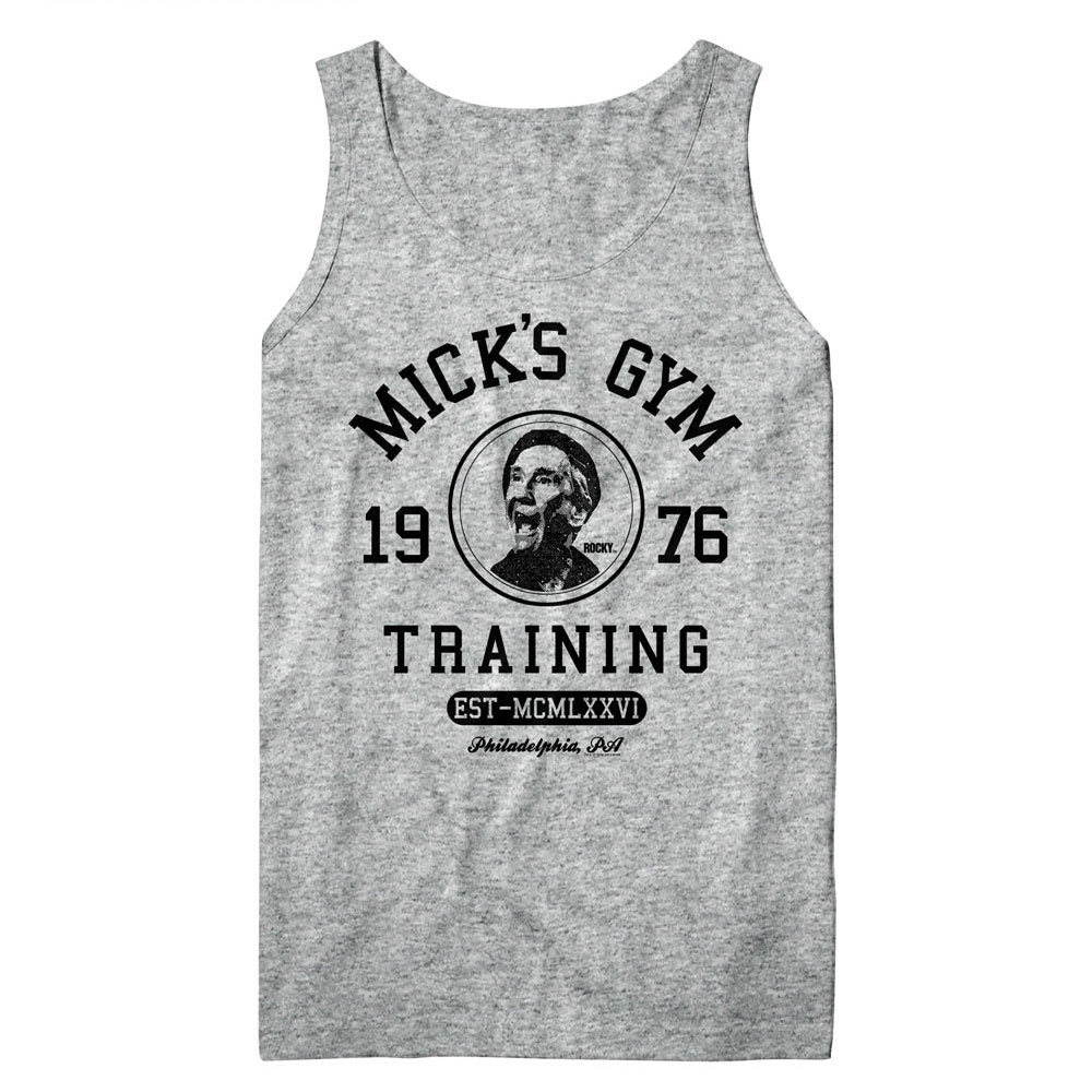 ROCKY TANK TOP TRAINING MICKS GYM GREY/BLACK