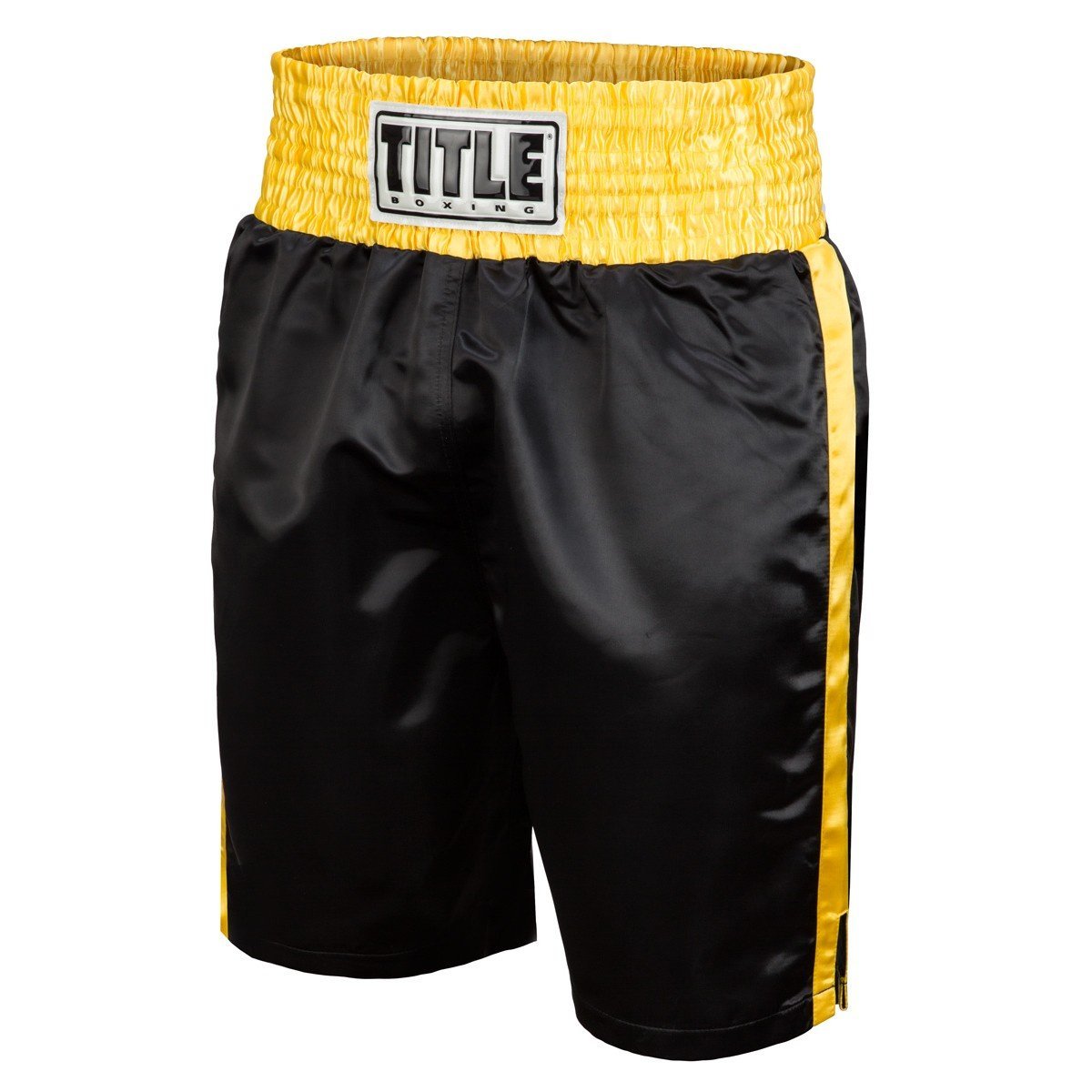 TITLE BOXING SHORTS EDGE 2.0 BLACK/YELLOW – MSM FIGHT SHOP