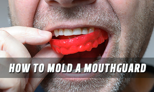 How to mold your boil and bite mouthguard