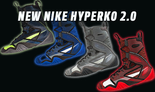 NEW NIKE HYPERKO 2.0 BOXING BOOTS