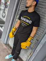 MSM SHIRT MIAMI BOXING BLACK/YELLOW