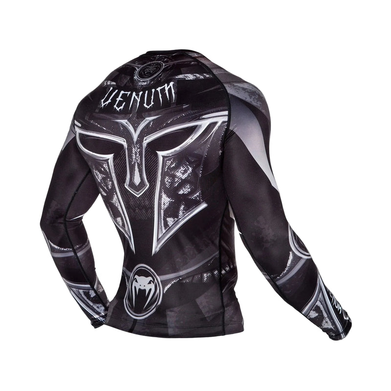 VENUM RASHGUARD GLADIATOR 5.0 L/S BLACK/WHITE