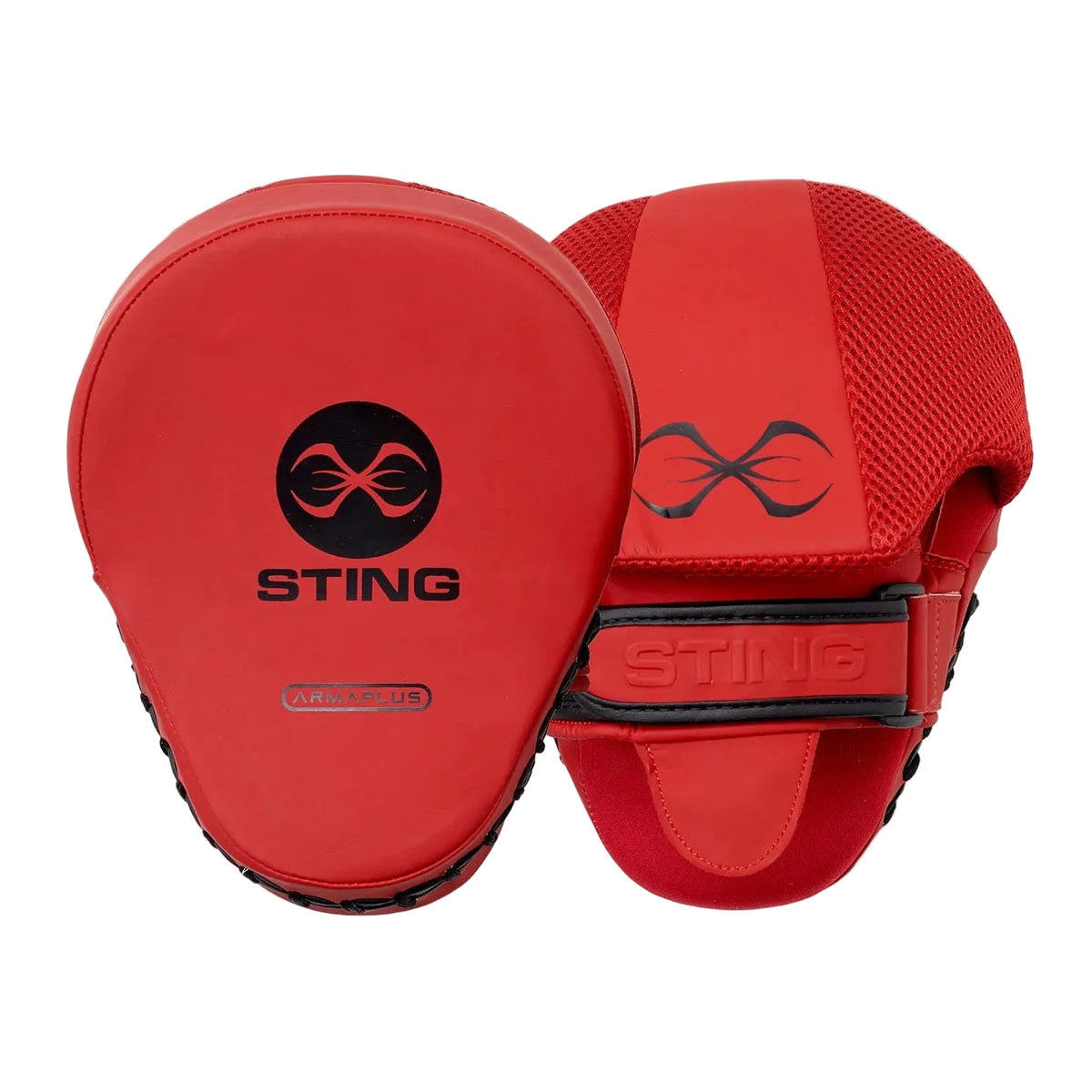 STING FOCUS MITTS ARMAPLUS CURVED RED
