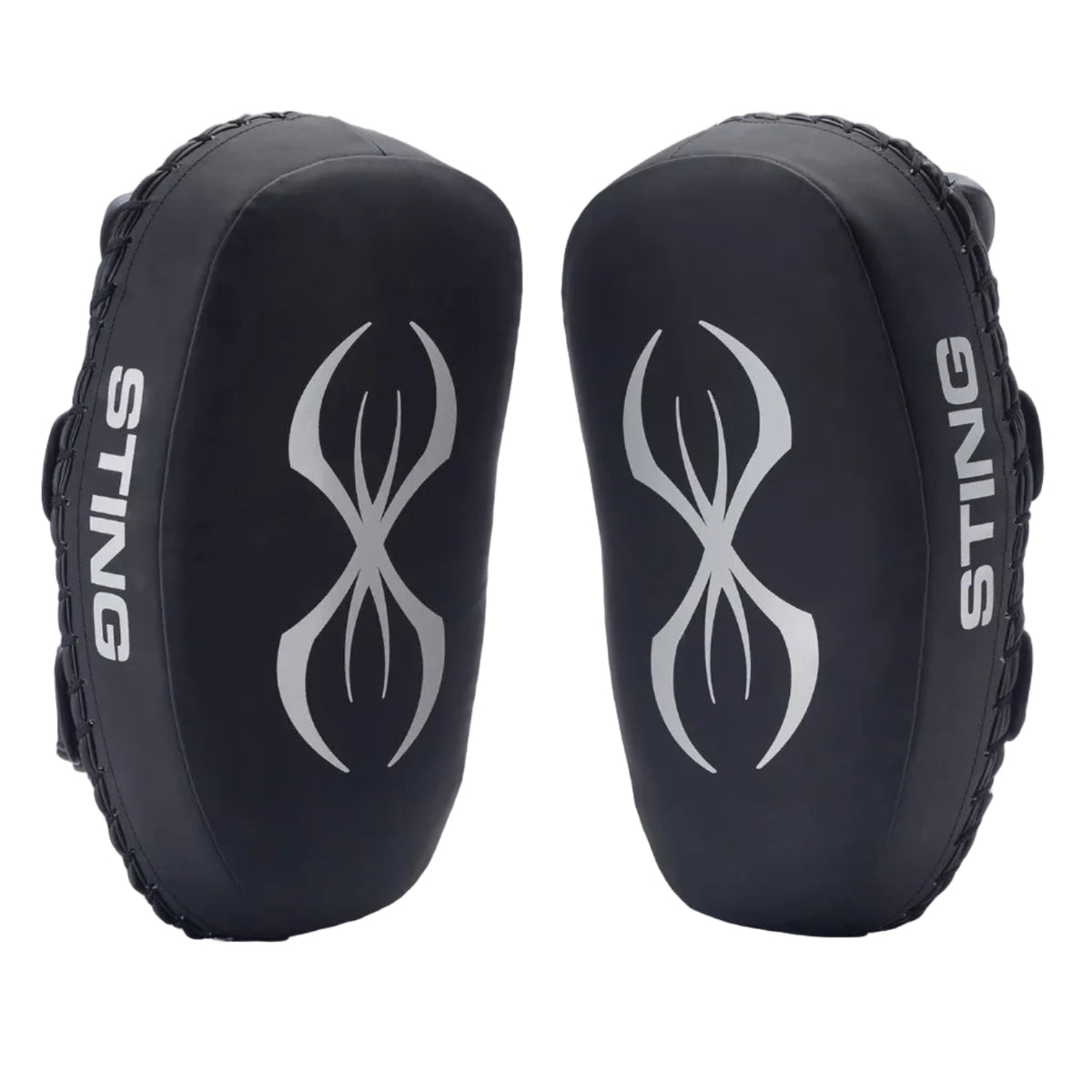 STING THAI PADS PYTHON KICK PAD BLACK/WHITE