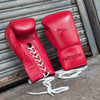 PHENOM BOXING GLOVES ELITE SG210 LACE LEATHER RED