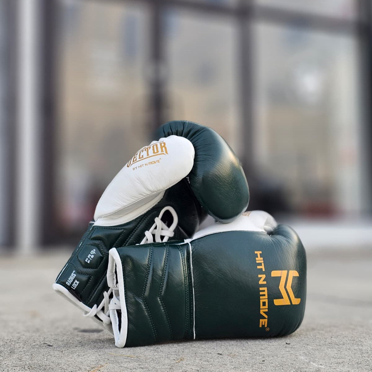 HIT N MOVE GLOVES VECTOR LACE DARK GREEN