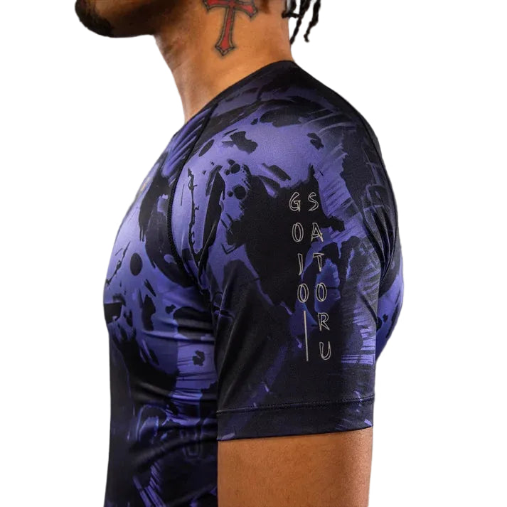 VENUM RASHGUARD S/S JUJUTSU KAISEN GOJO PURPLE