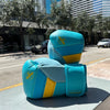 HAYABUSA GLOVES T3 BOXING HOOK AND LOOP BLUE/YELLOW