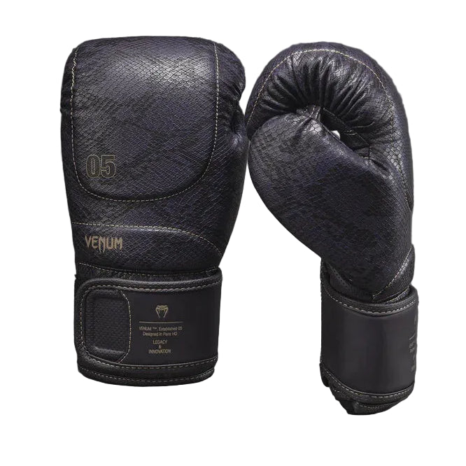 VENUM GLOVES IMPACT EVO SCALES BOXING DARK PURPLE