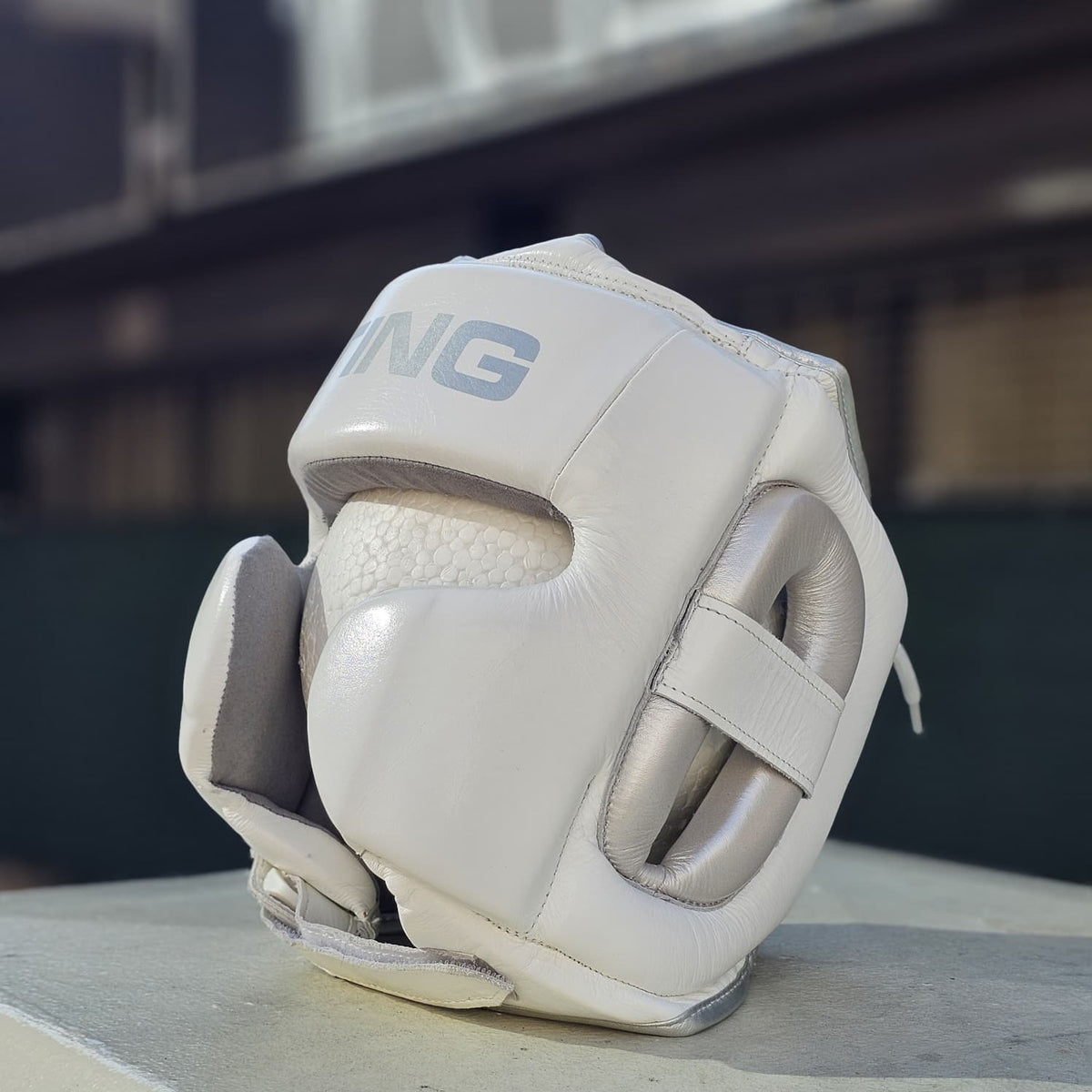 STING HEADGEAR CHEEK VIPER X WHITE SILVER