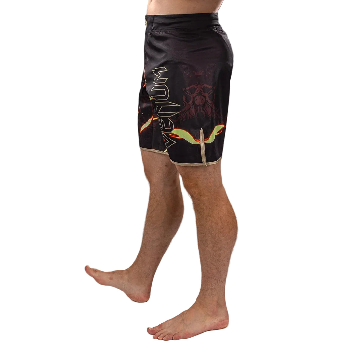 VENUM FIGHT SHORTS JUJUTSU KAISEN SUKUNA BLACK/BEIGE