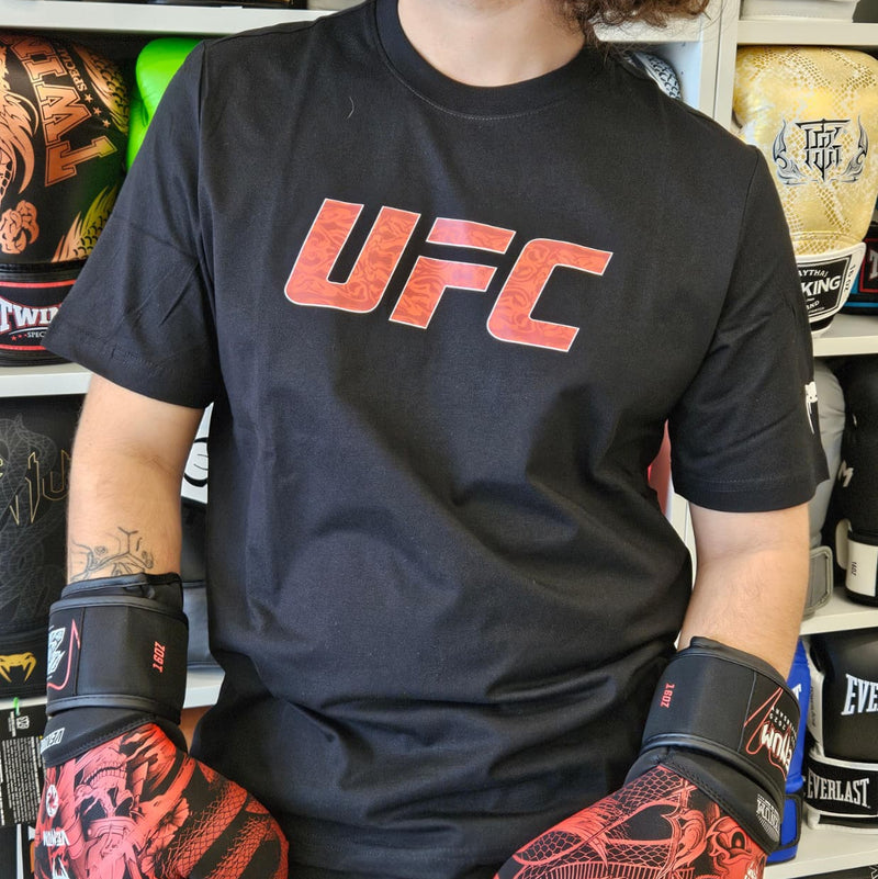 VENUM SHIRT UFC UNRIVALED BLACK/RED
