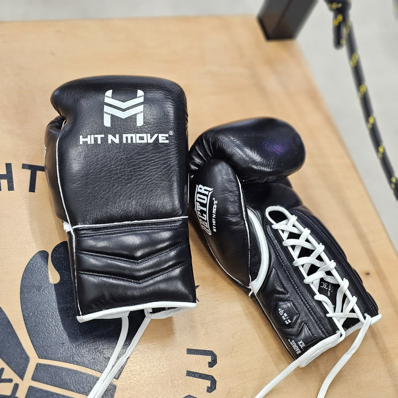 HIT N MOVE GLOVES VECTOR LACE BLACK