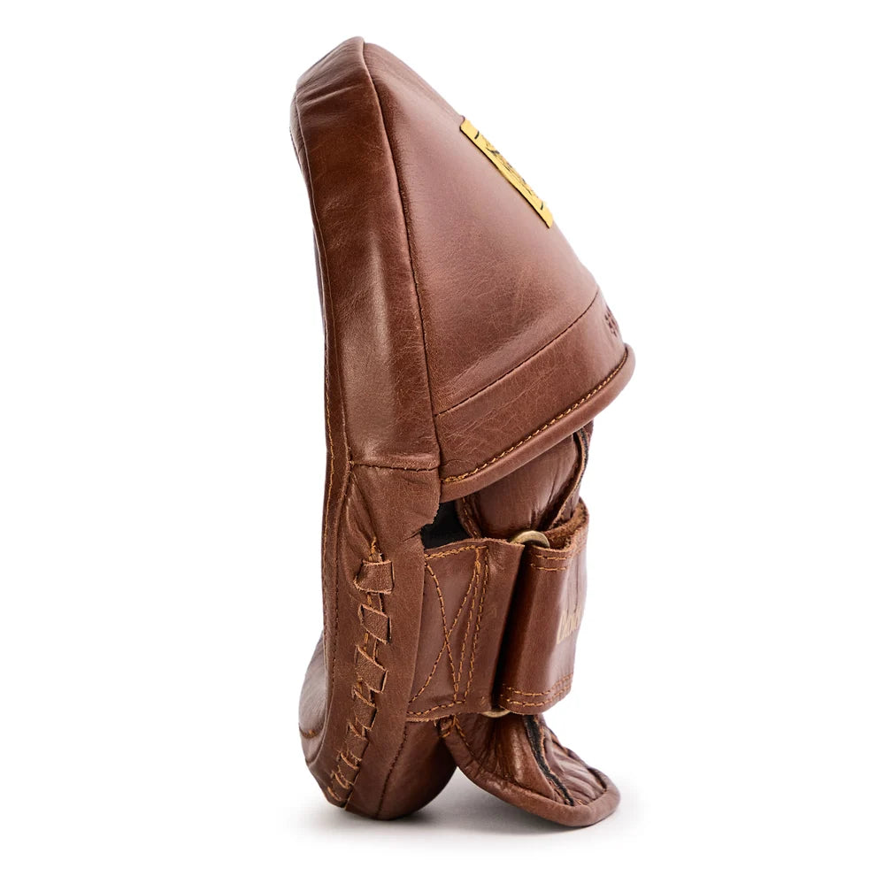 EVERLAST FOCUS MITTS 1910 PRO LEATHER SPEED TAN
