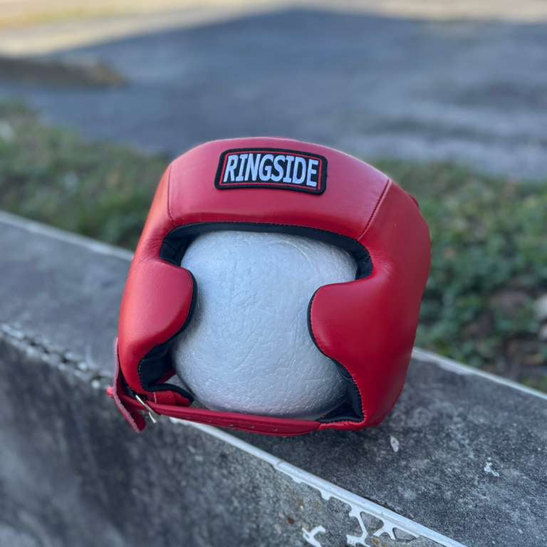 RINGSIDE HEADGEAR USA COMPETITION SGCO CHEEK RED