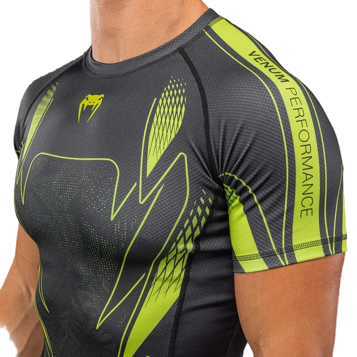 VENUM RASHGUARD S/S AMAZONIA BLACK/GREEN