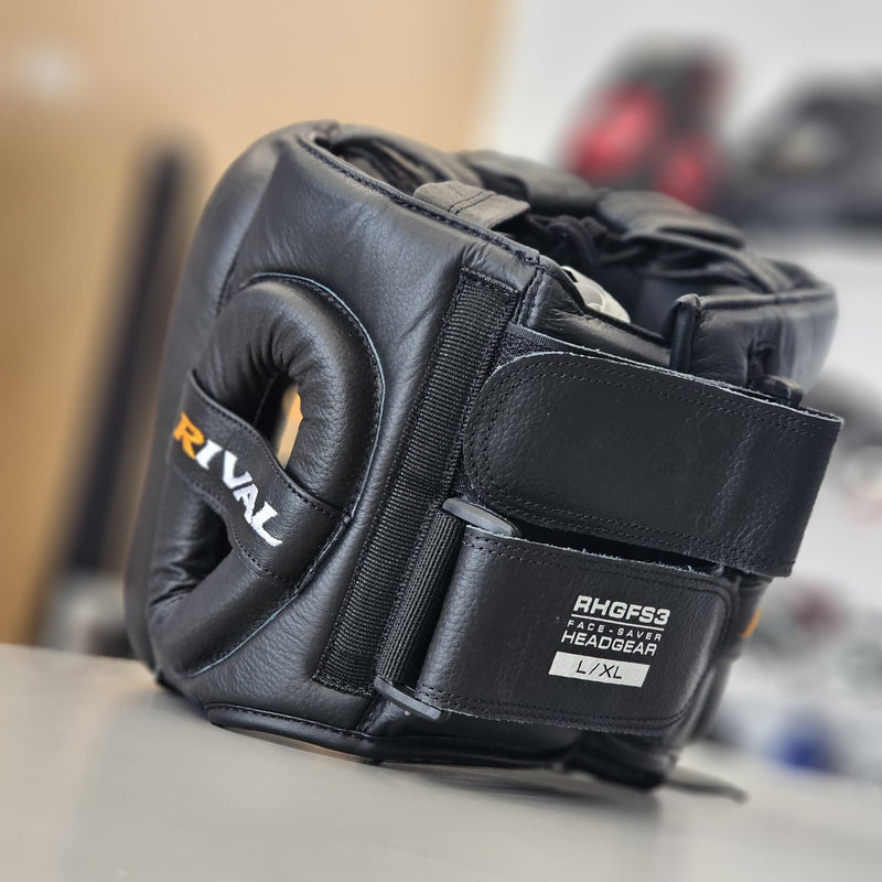 RIVAL HEADGEAR FACESAVER RHGFS3 BLACK