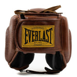 EVERLAST HEADGEAR LEATHER 1910 CHEEK TAN BROWN