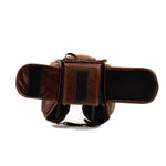 EVERLAST HEADGEAR LEATHER 1910 CHEEK TAN BROWN