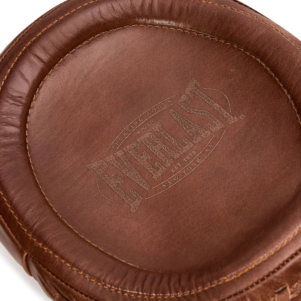 EVERLAST FOCUS MITTS 1910 PRO LEATHER SPEED TAN