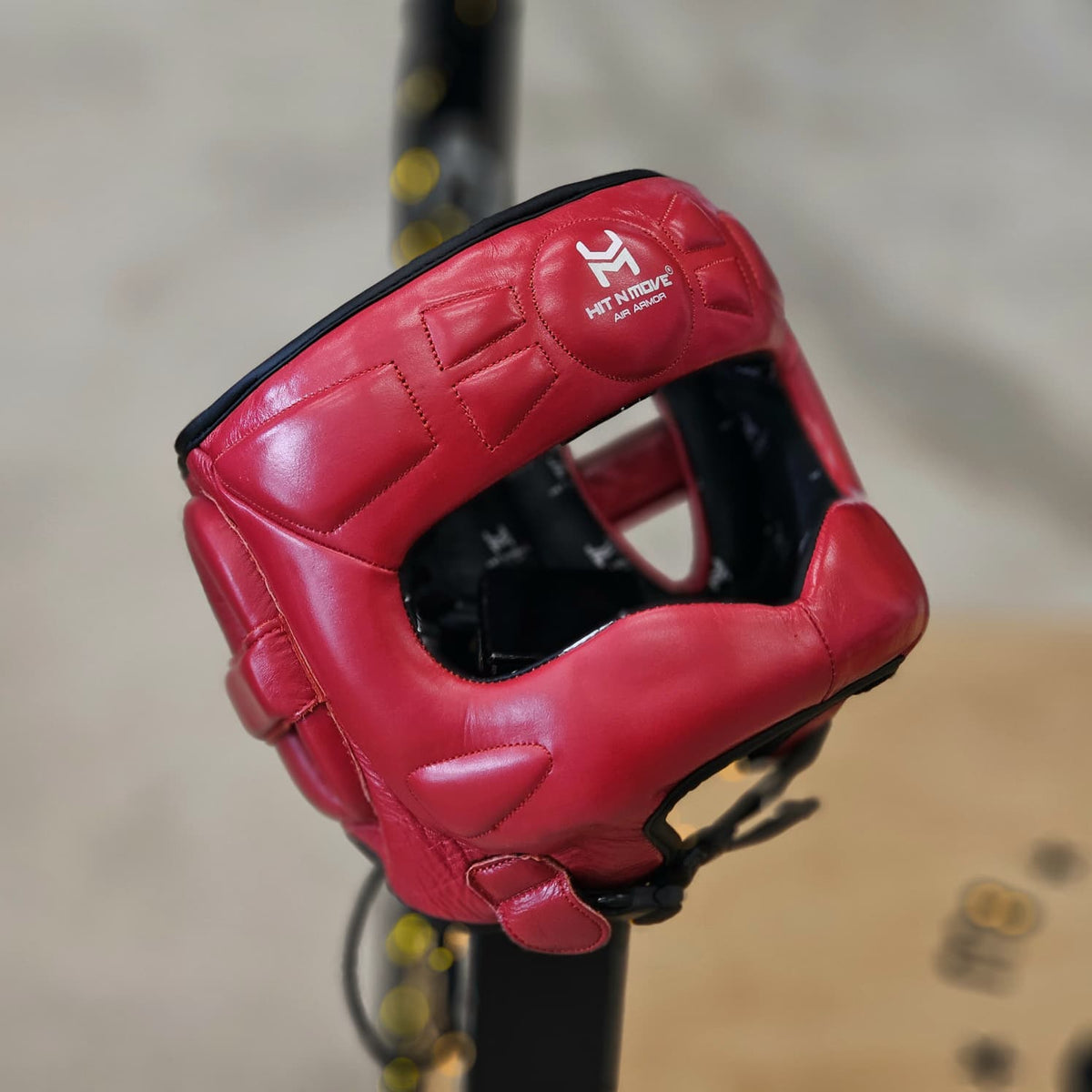 HIT N MOVE HEADGEAR FACE SAVER VISION RED
