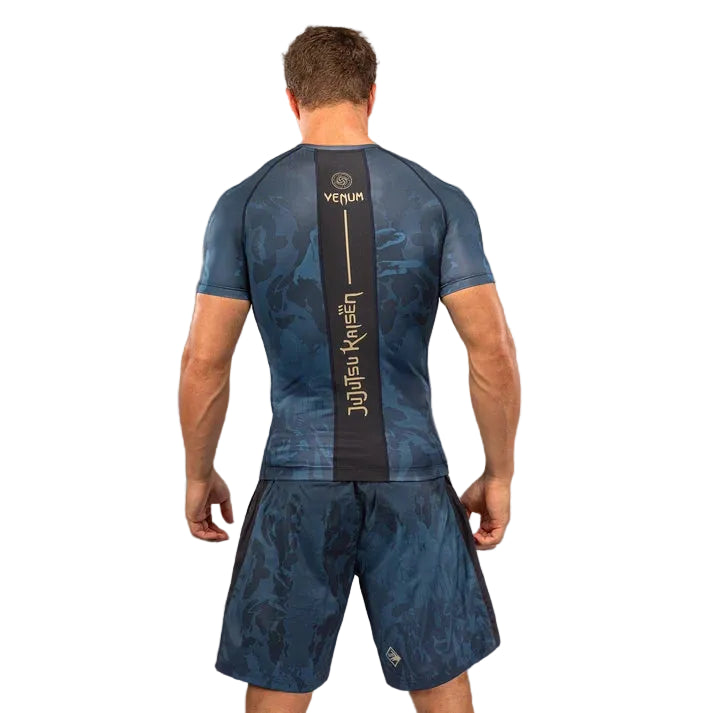 VENUM RASHGUARD S/S JUJUTSU KAISEN FUSHIGURO OCEAN BLUE