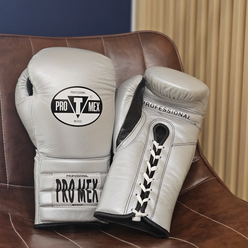 PRO MEX GLOVES PRO SPARRING V3 LACE SILVER