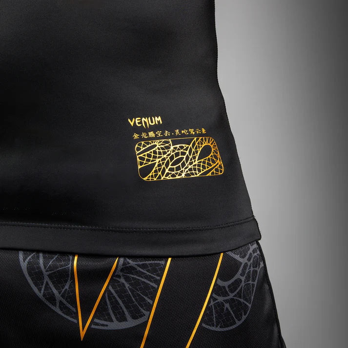 VENUM RASHGUARD S/S SERPENTI BLACK/GOLD
