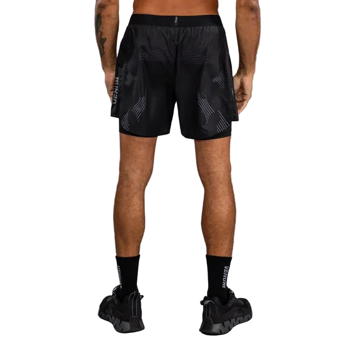 VENUM FIGHT SHORT NO-GI 6.0 BLACK/WHITE