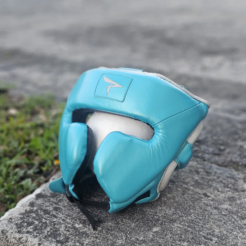 PHENOM HEADGEAR SHG252 CHEEK TEAL BLUE/SILVER