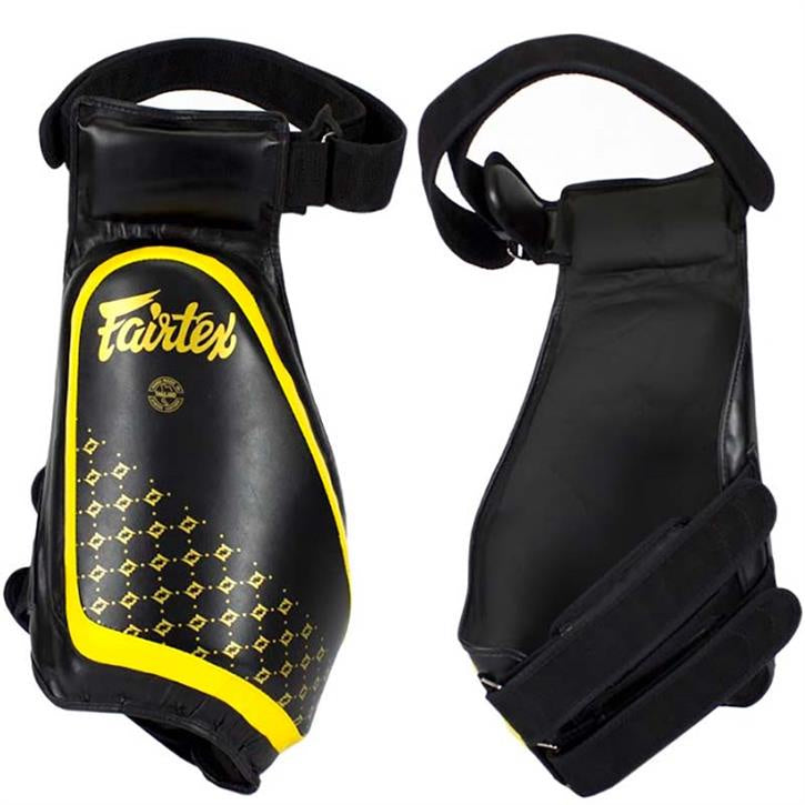 FAIRTEX THIGH PROTECTORS TP4 BLACK/YELLOW