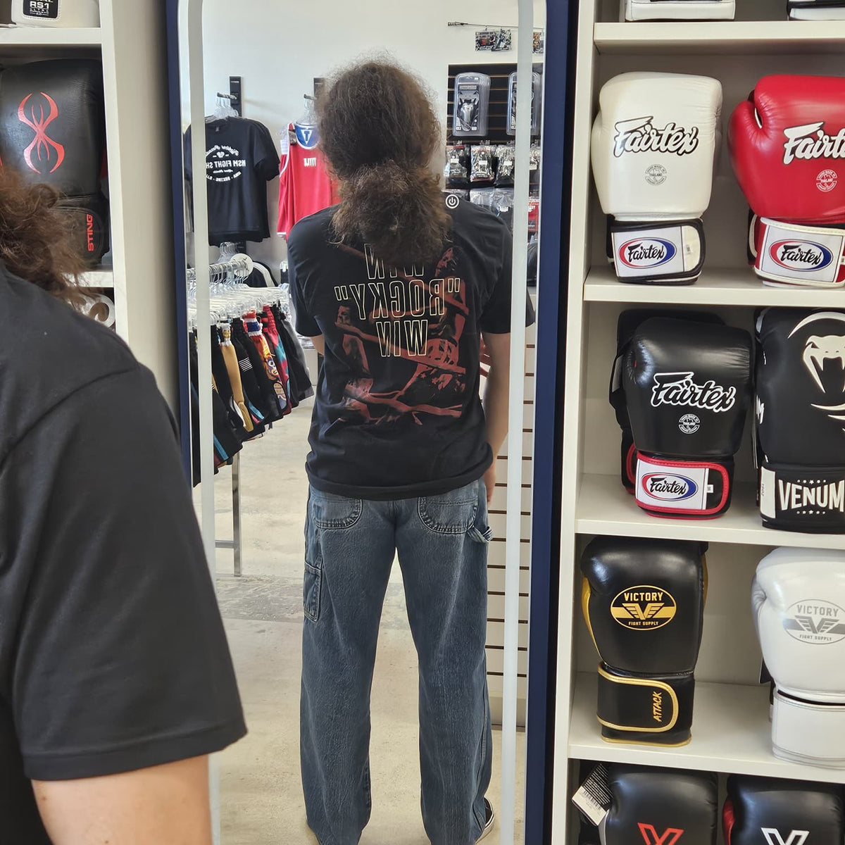 ROCKY SHIRT WIN ROCKY WIN BLACK