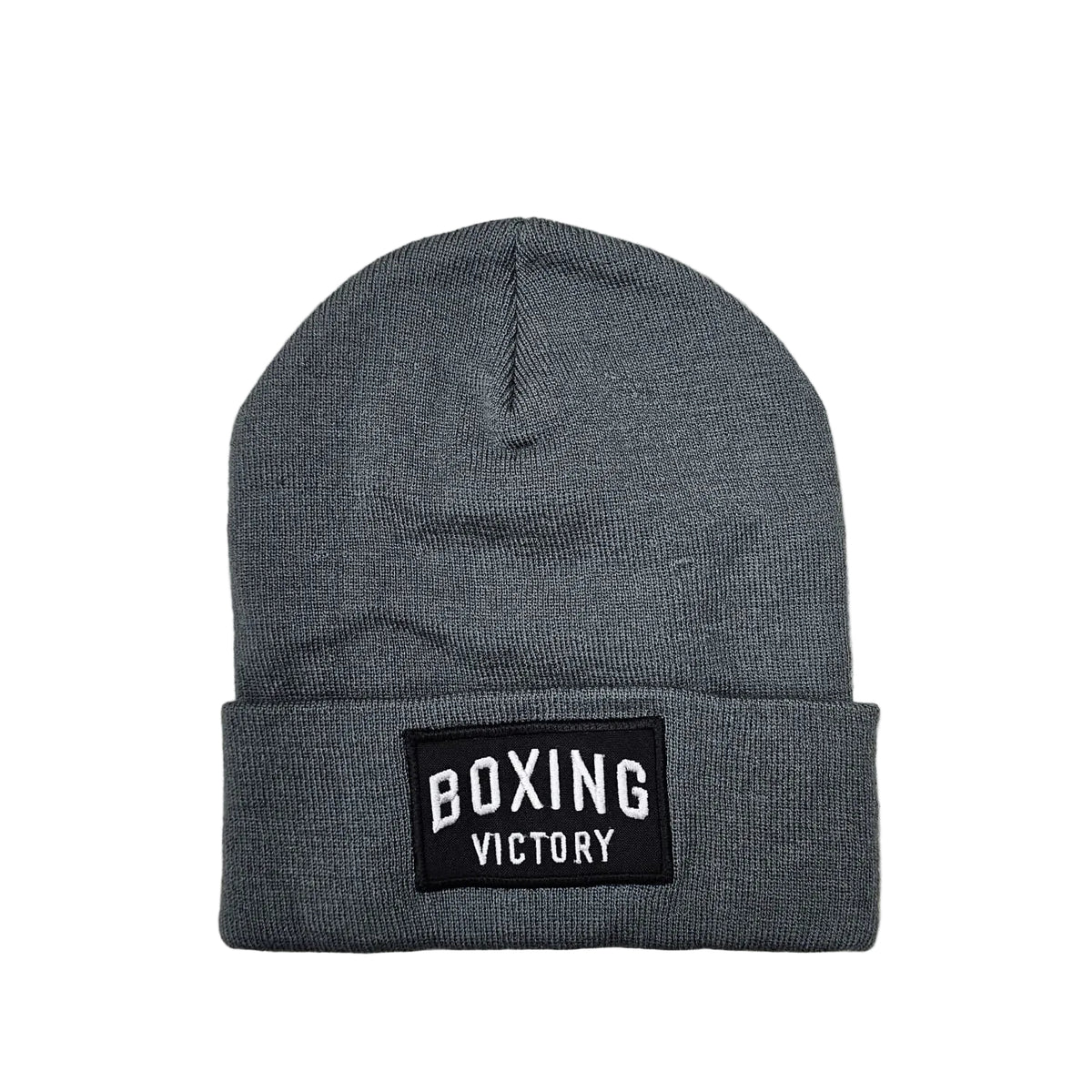 VICTORY BOXING CUFF BEANIE GREY