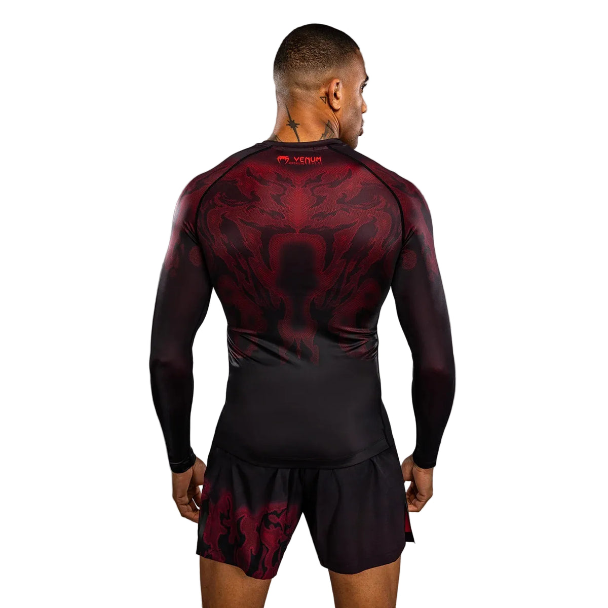 VENUM RASHGUARD L/S SPECTRE BLACK/RED