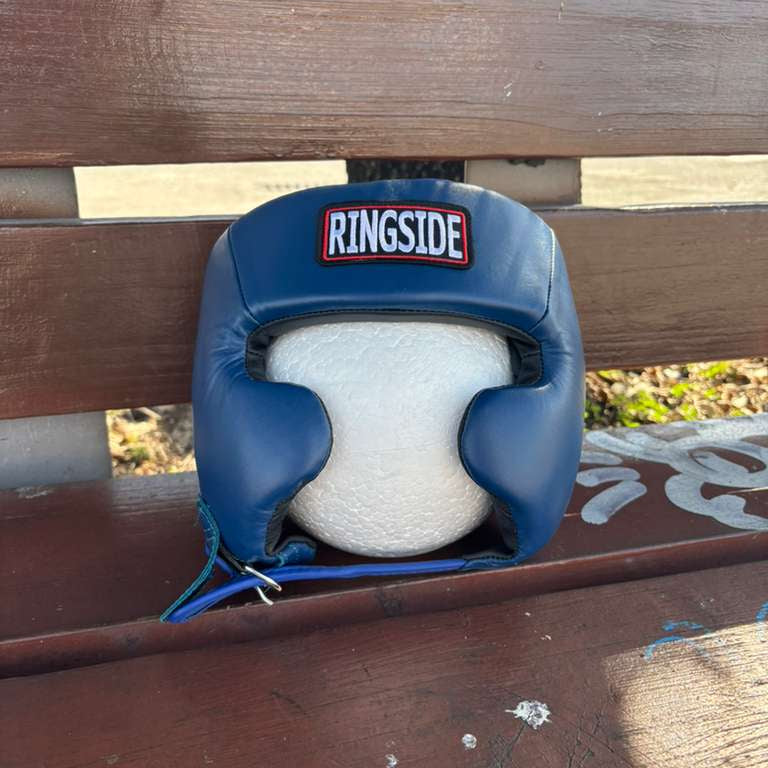 RINGSIDE HEADGEAR USA COMPETITION SGCO CHEEK BLUE