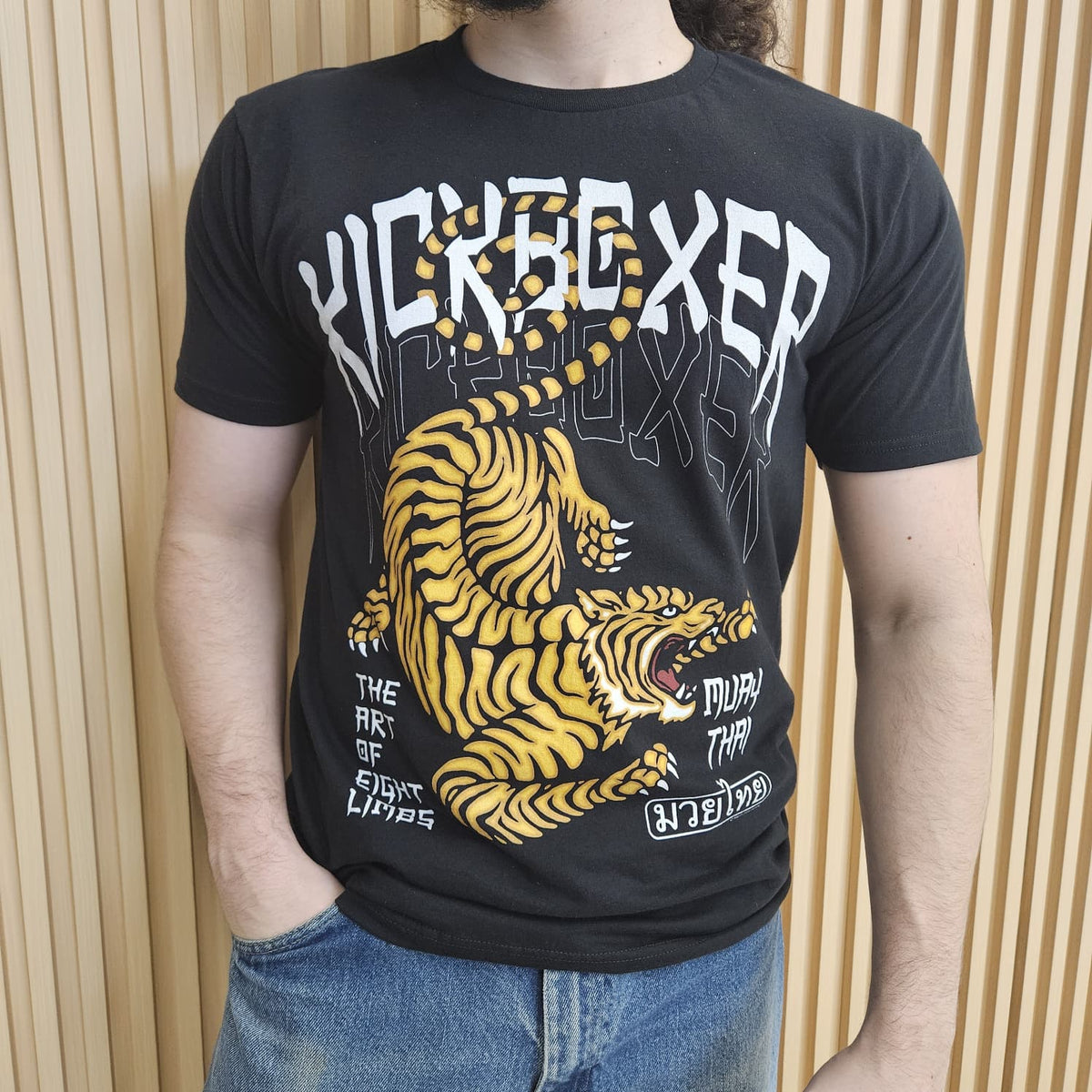 KICK BOXER THE ART OF 8 LIMBS TIGER BLACK